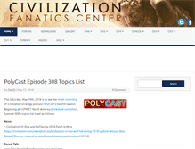 Tablet Screenshot of civfanatics.com