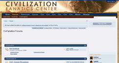 Desktop Screenshot of forums.civfanatics.com